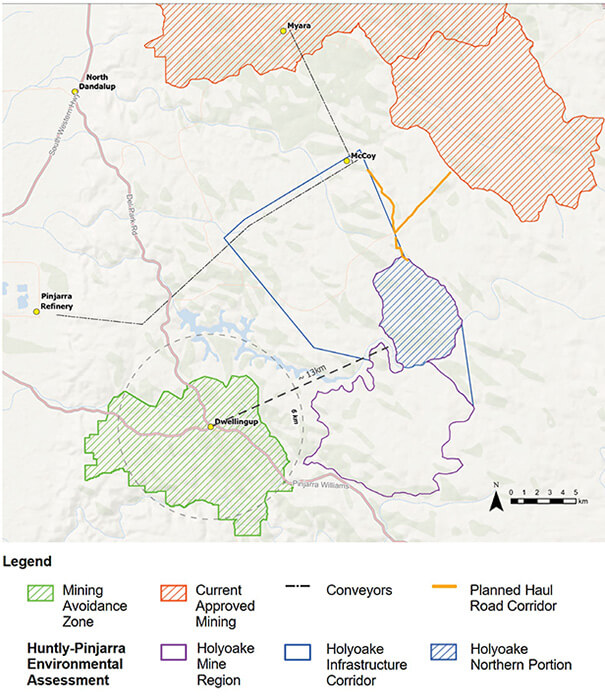 Holyoake DE Map